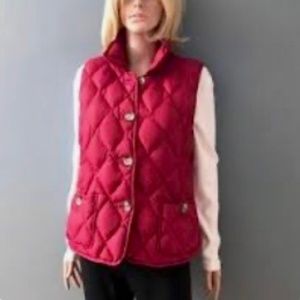 Talbots down vest